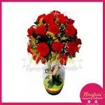 Cristal mediano en Rosas Rojas