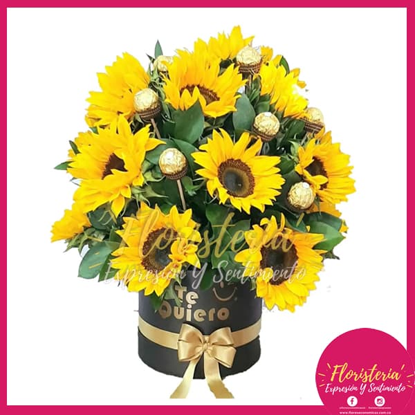 caja-4.jpg Caja Cilindro en Girasoles - Imagen 1