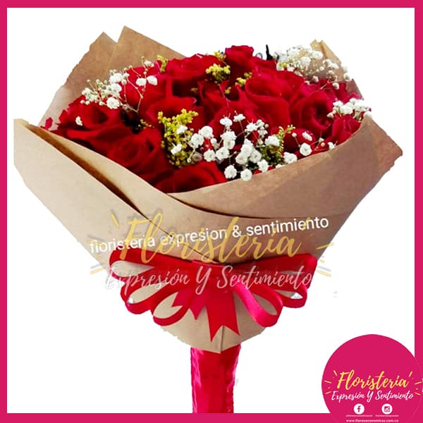 floristeria-expresion-13.jpg Bouquets con rosas - Imagen 1