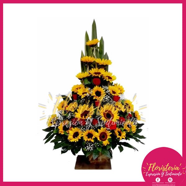 ramos-Economico-21.jpg Ramo Girasoles - Imagen 1