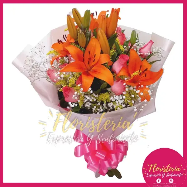 caja-flores-chocolates-09-34 Bouquet Flores Exóticas Villavicencio - Imagen 1