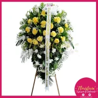 Fúnebre Pedestal en Rosa #109