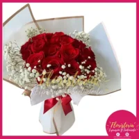 Bouquet en Papel Coreano Rosas B07