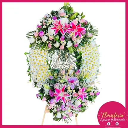 Fúnebre Corona Grande #114