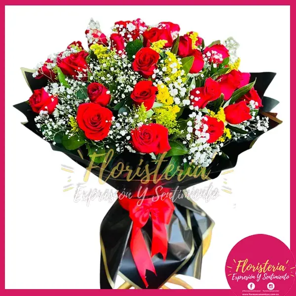 revercible-expresion-floristeria-2025-4 Bouquet Reversible Rosas Papel Coreano #219 - Imagen 1