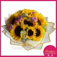 Bouquet | Girasoles | Rosas | Papel Coreano #106