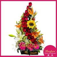 Arreglo Floral | Tradicional | Rosas y Girasoles #116